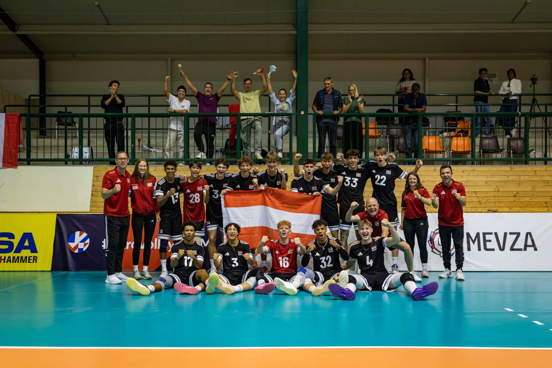 U20-EM-Quali: Zwei Siege gegen Zypern: ÖVV-Mädchen siegen 3:2, ÖVV-Burschen gewinnen 3:0