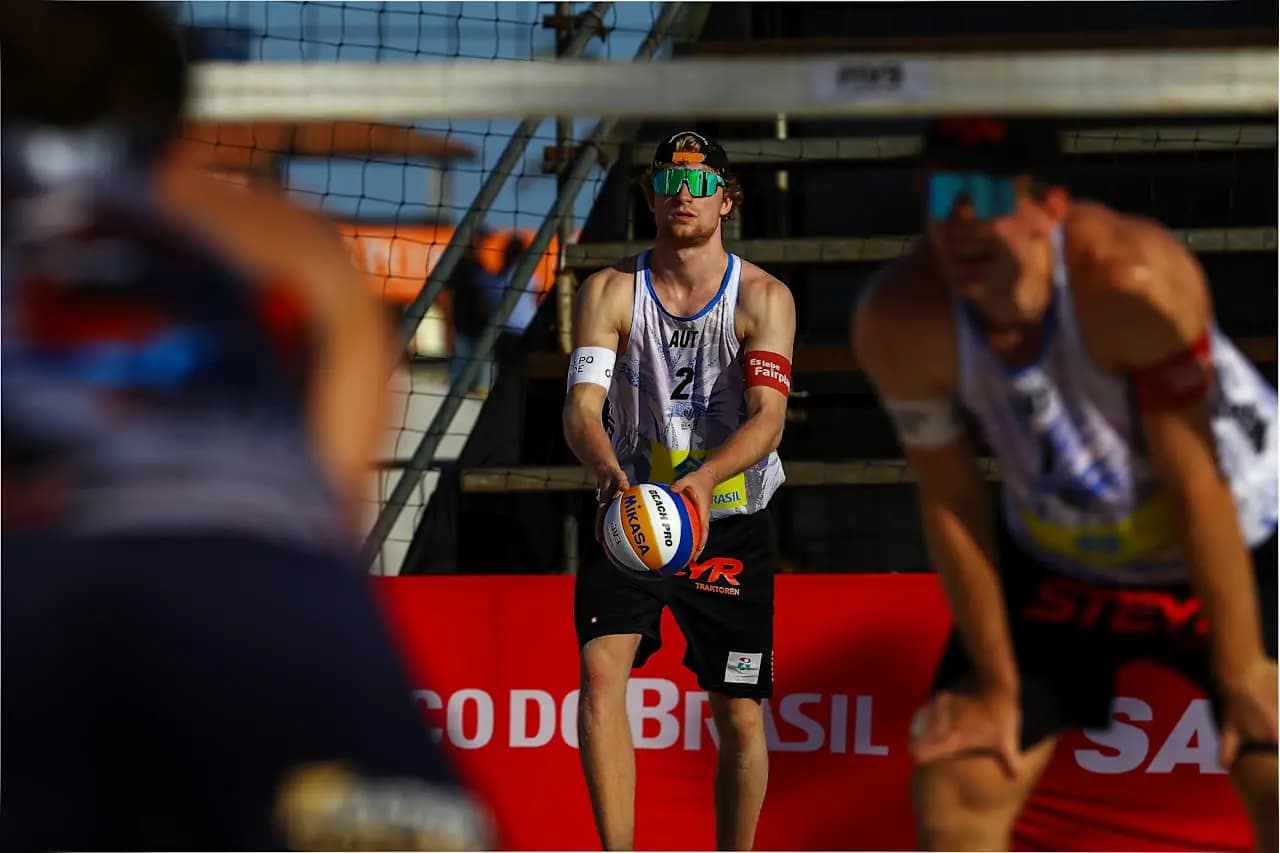 win2day BVT Austria: ÖVV-Duell im Saquarema-Achtelfinale an Hammarberg/Berger