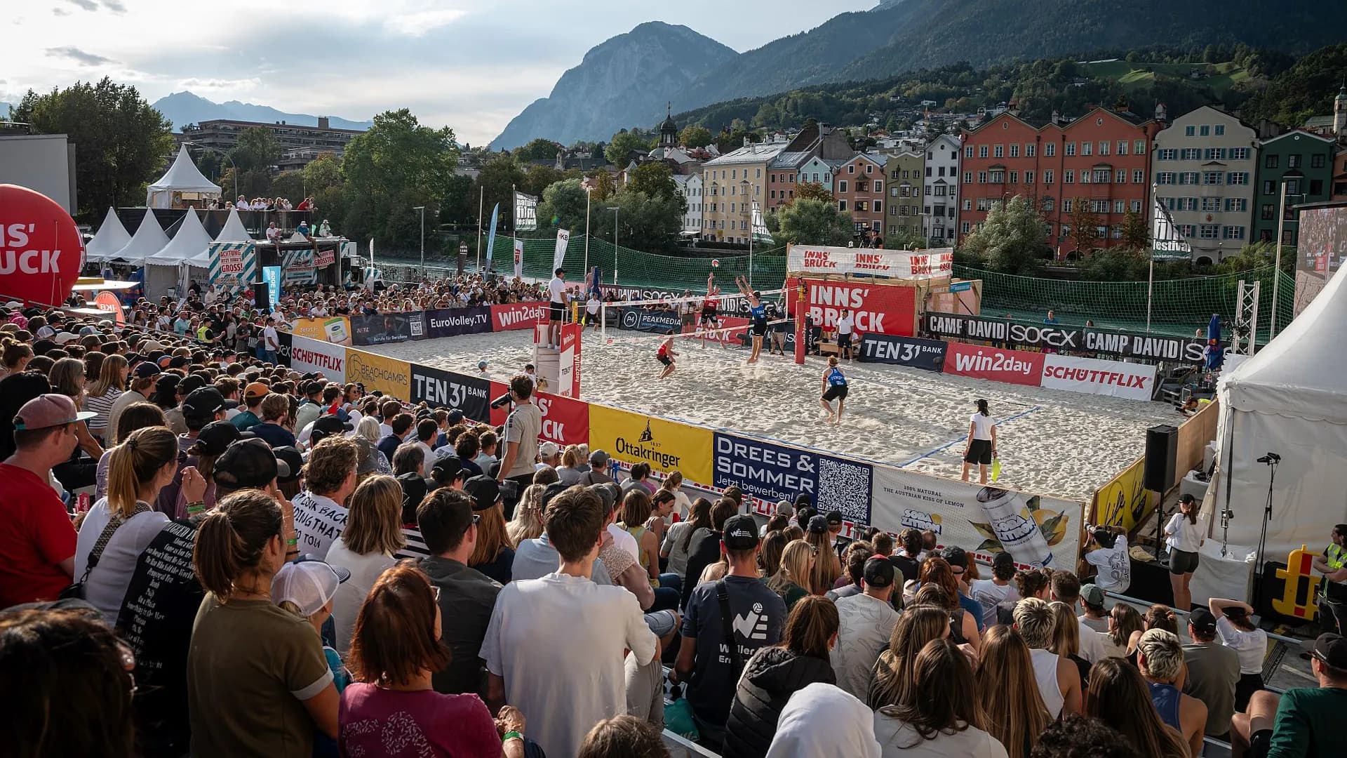 win2day Beach Tour: Innsbruck BeachEvent – Top-Sport und Party-Stimmung am Marktplatz