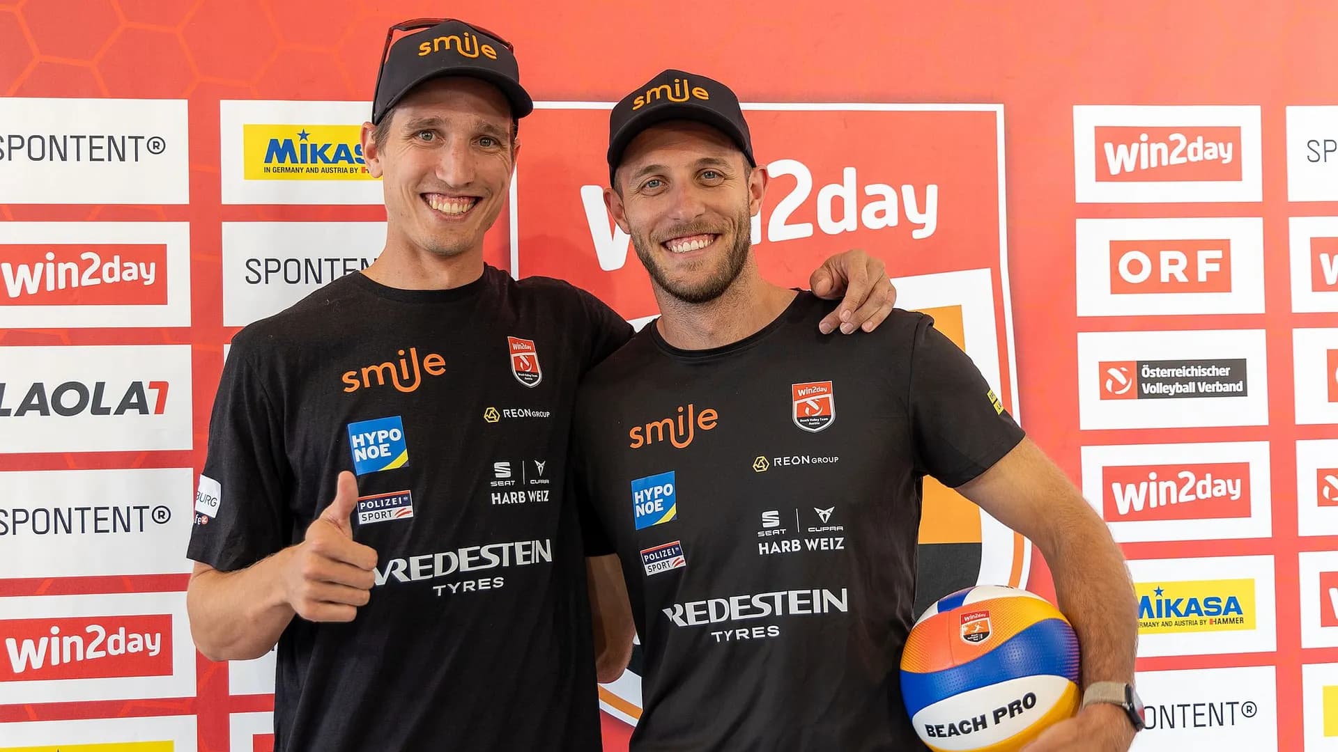 win2day BVT Austria: Hammarberg/Berger und Hörl/Pristauz bestreiten Nations Cup-Vorrunde in Riga
