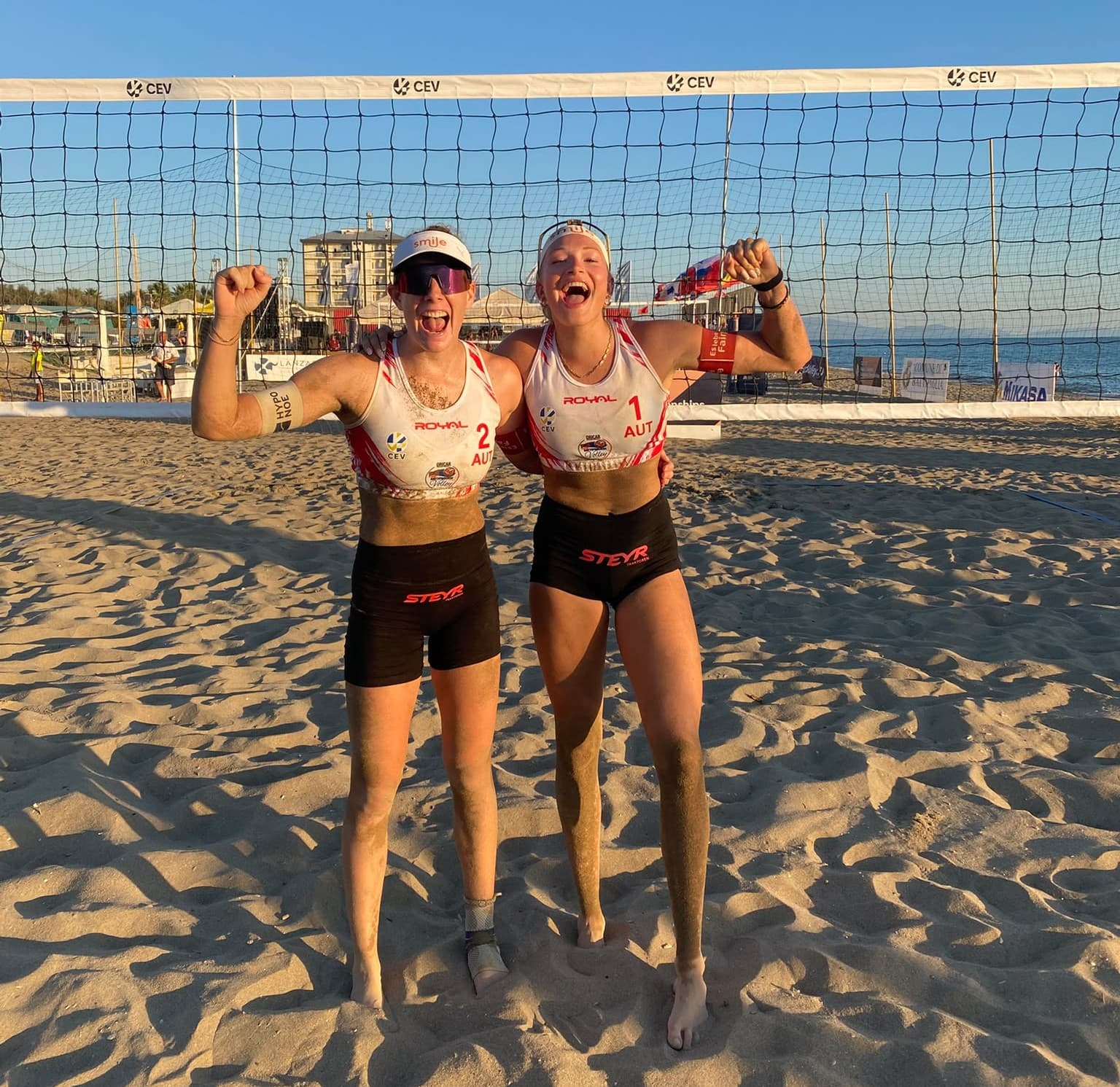CEV U20-EM: Berger/Hohenauer und Sponer/Hohenauer  im Halbfinale