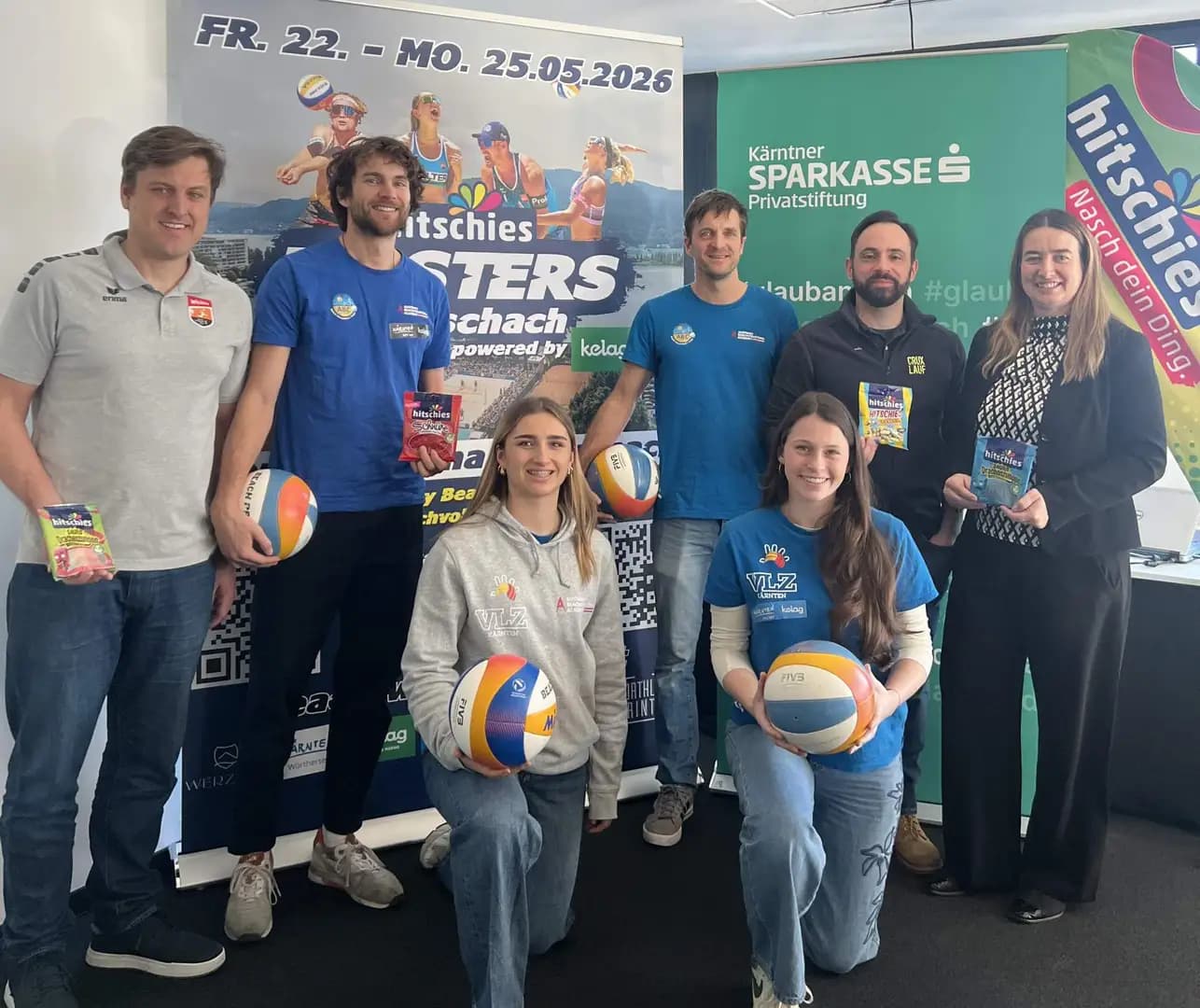 Beachvolleyball kehrt an den Wörthersee zurück: „hitschies MASTERS Pörtschach powered by Kelag“