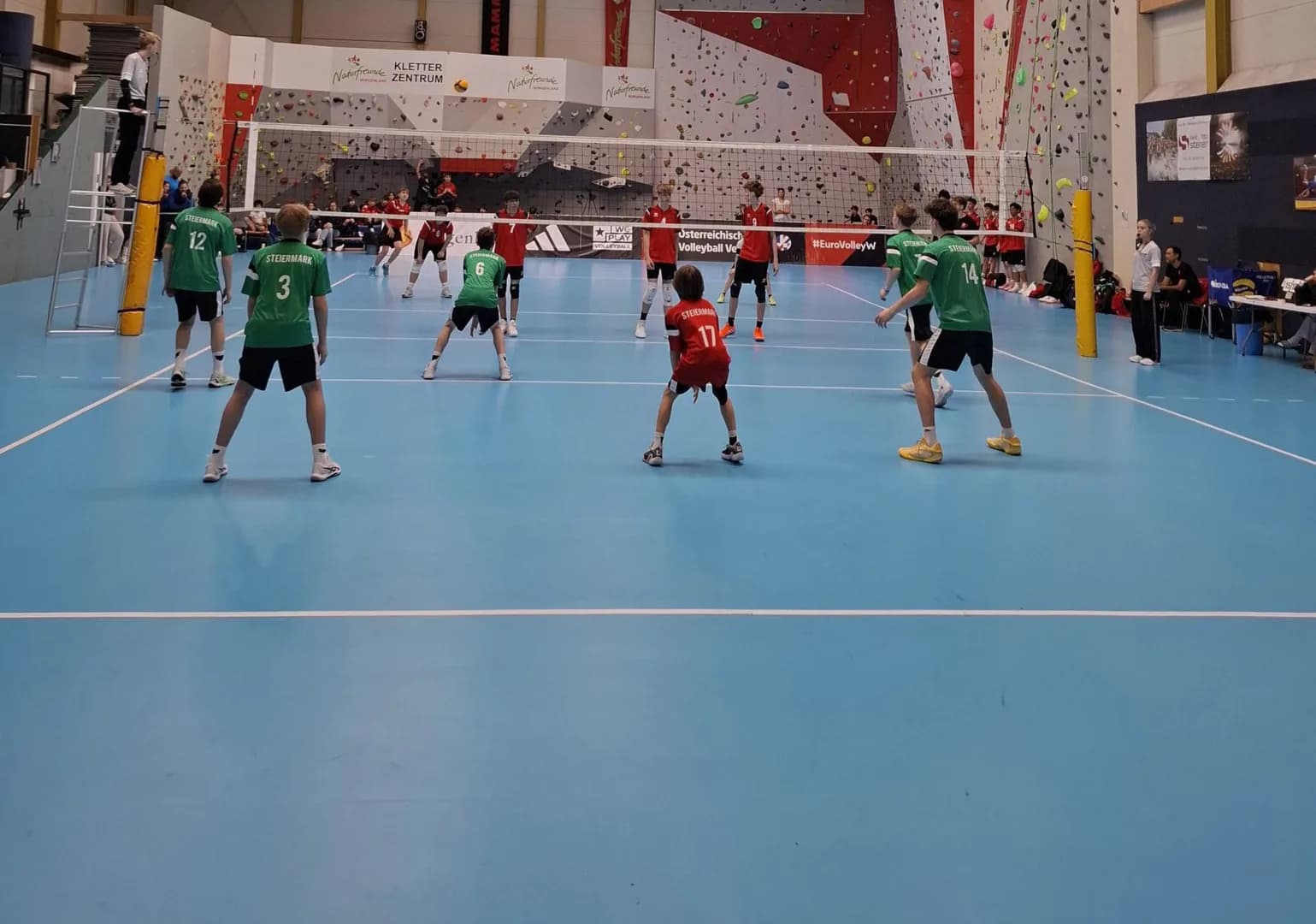 Bundesnachwuchsbewerb in Steinbrunn: Über 200 Volleyballtalente am Start