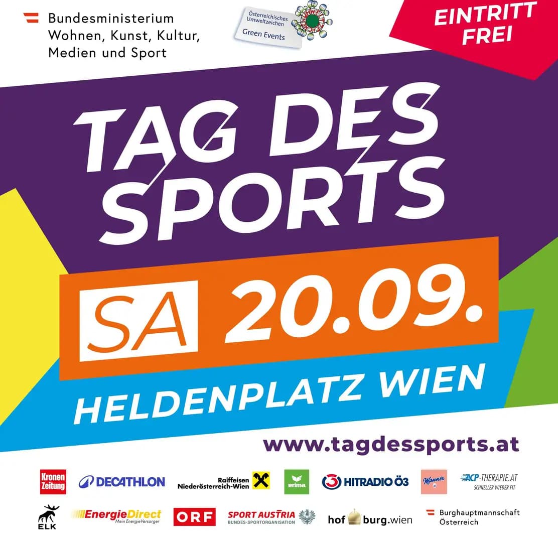 ÖVV mit Mitmach-Stationen und Autogrammstunden beim Tag des Sports