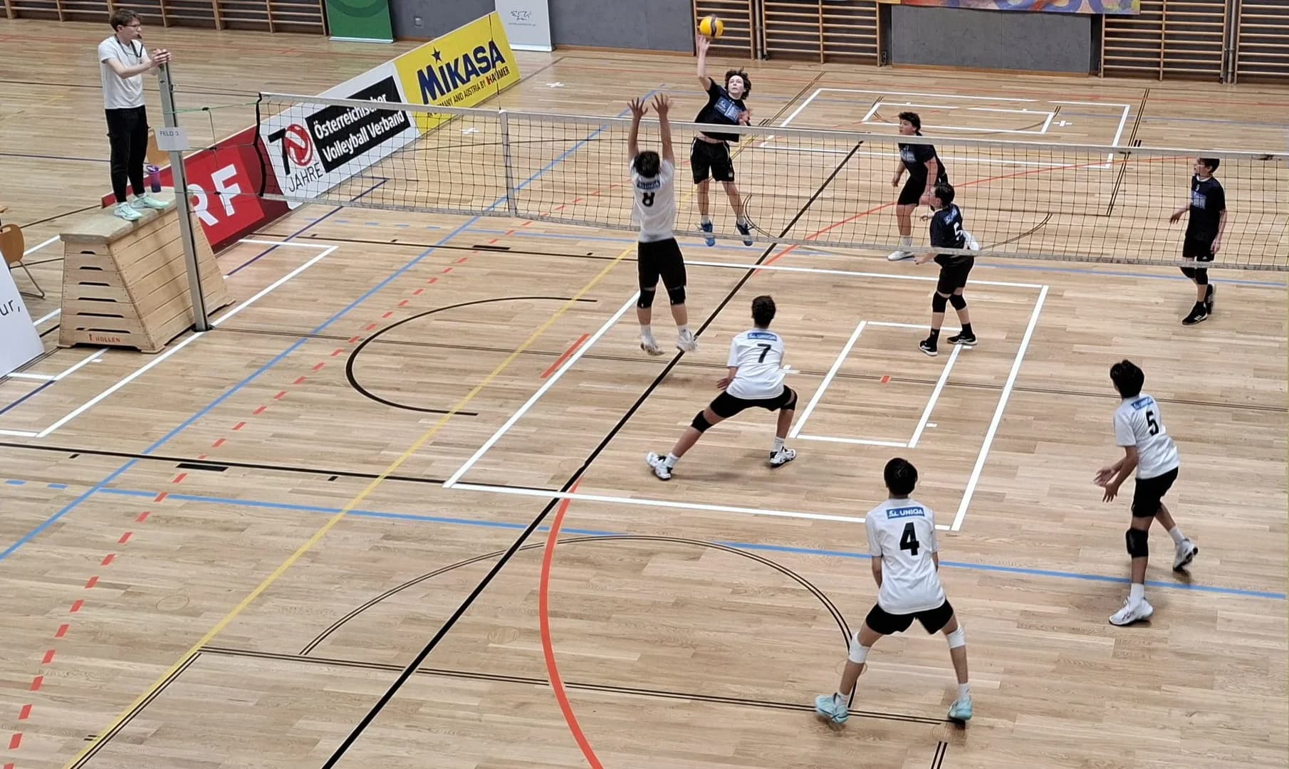 1. Tag der Bundesmeisterschaften der School Championships Boys in Klagenfurt