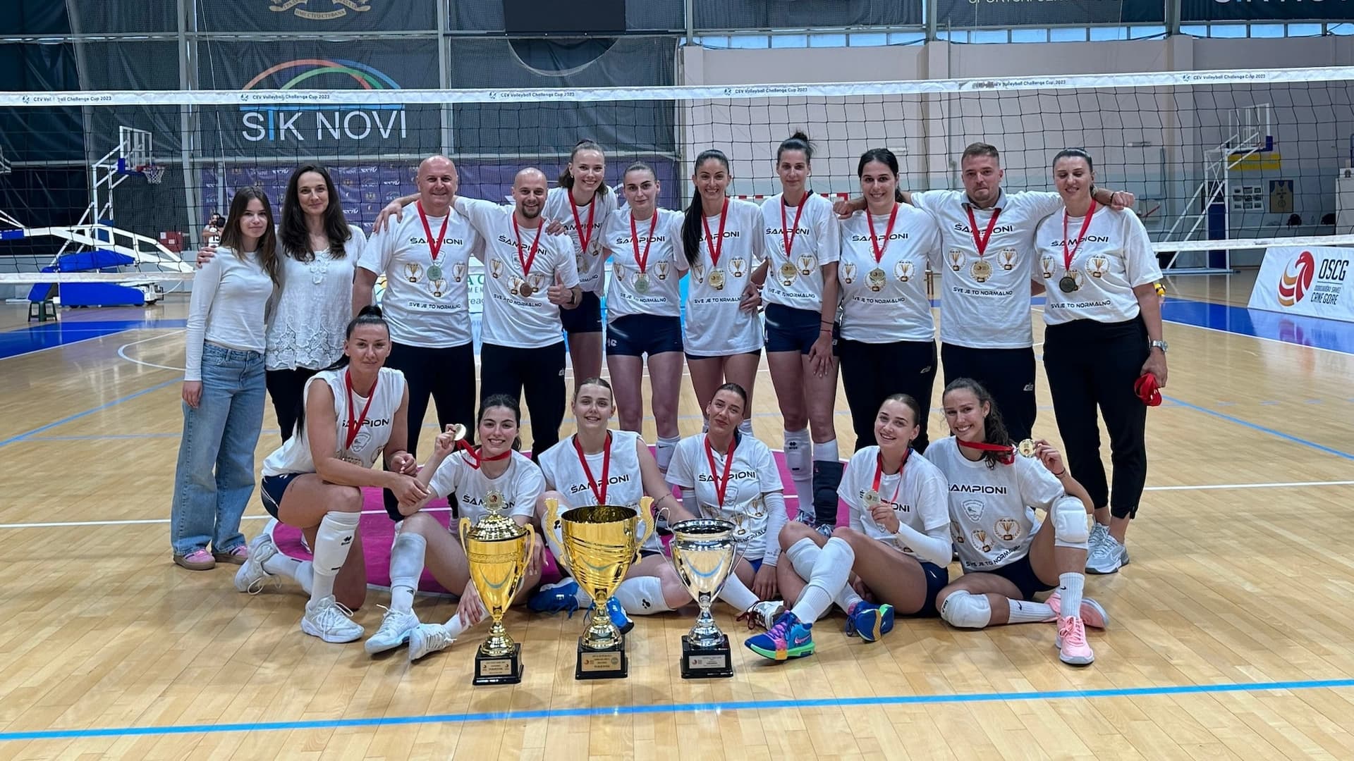 Anamarija Galic mit Herceg Novi montenegrinischer Meister