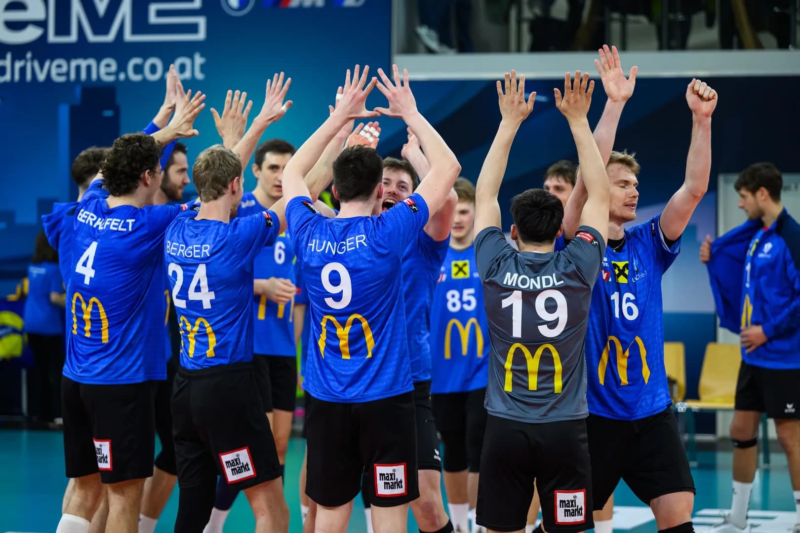 AVL Men: Hartberg vor Finaleinzug, Ried gleicht aus