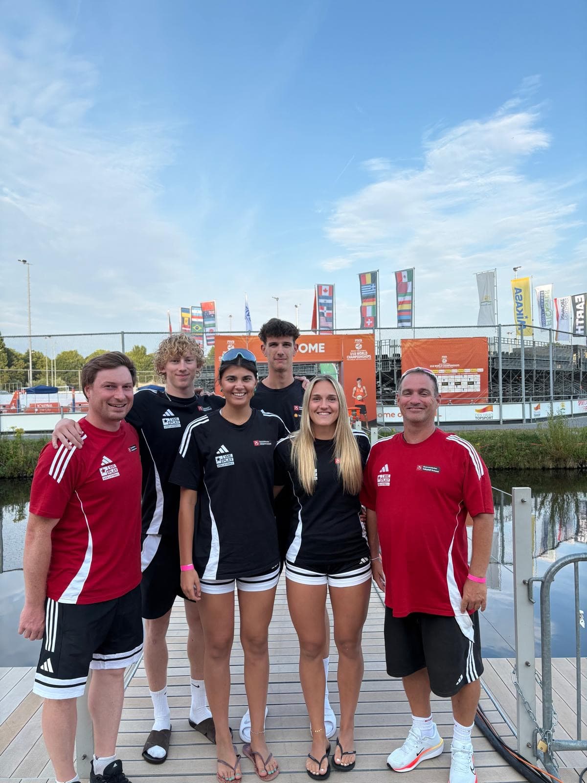 ÖVV-Teams bei U18-Beachvolleyball-WM in Den Haag am Start