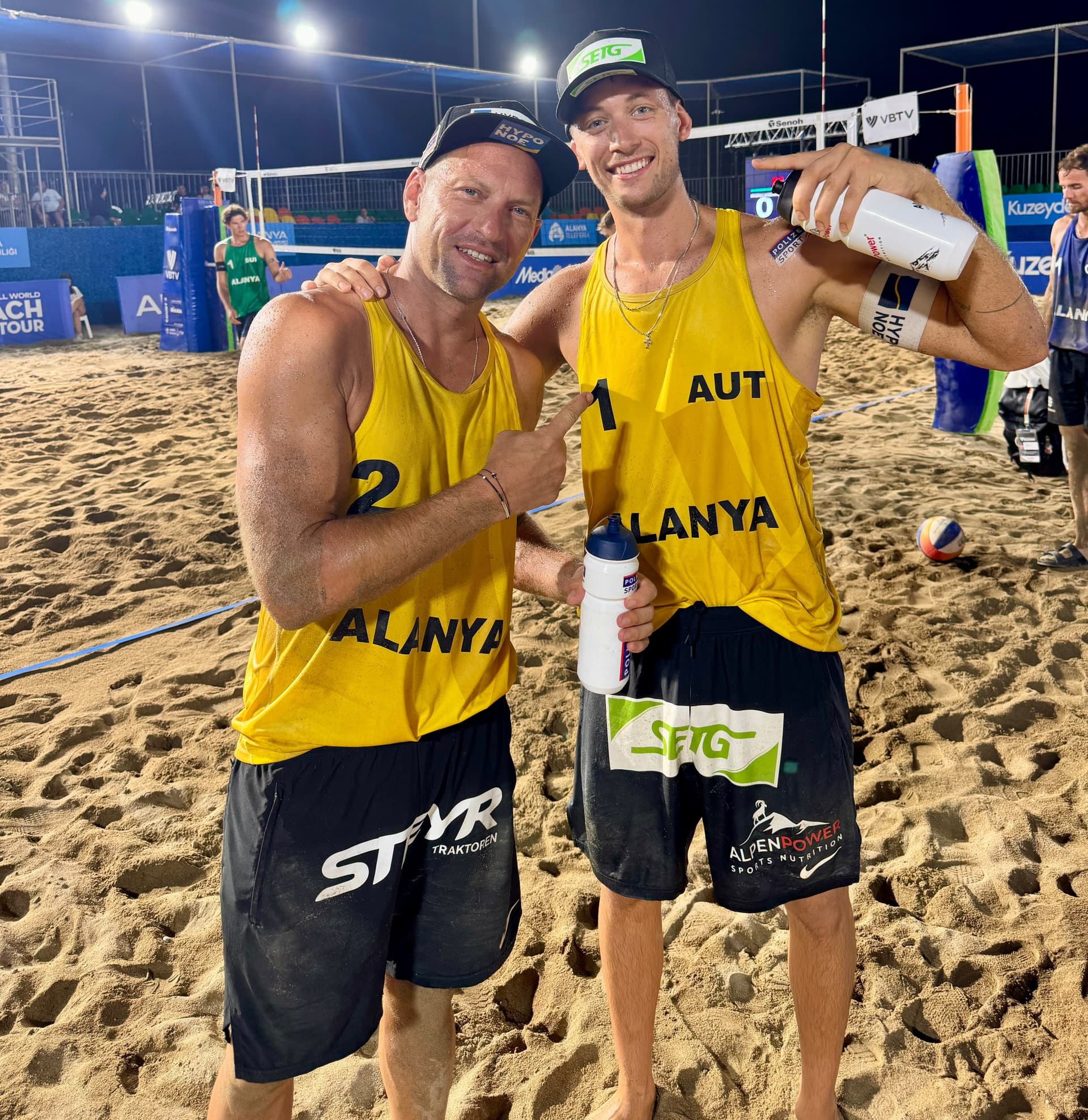 Alanya-Challenge: Klingers Neunte, Pascariuc/Horst Fünfte; Spiez: Rang 3 für Rabitsch/Shkarupa
