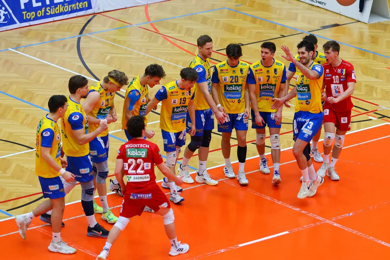 AVL Men: SK Zadruga Aich/Dob erster Halbfinalist