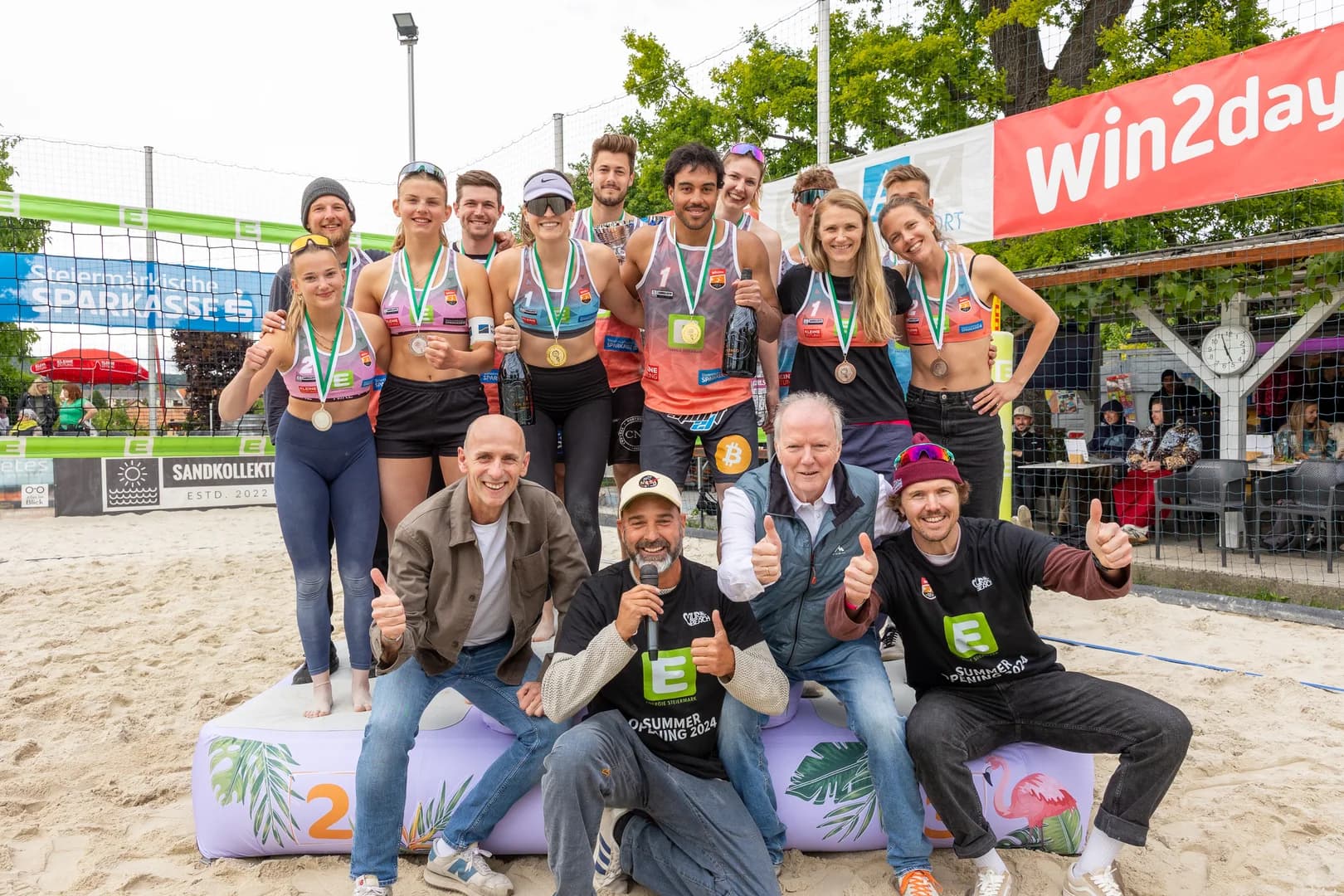 win2day Beach Tour OPEN in Graz: Gold an Köstler/Ochaya und Holzer/Sarić
