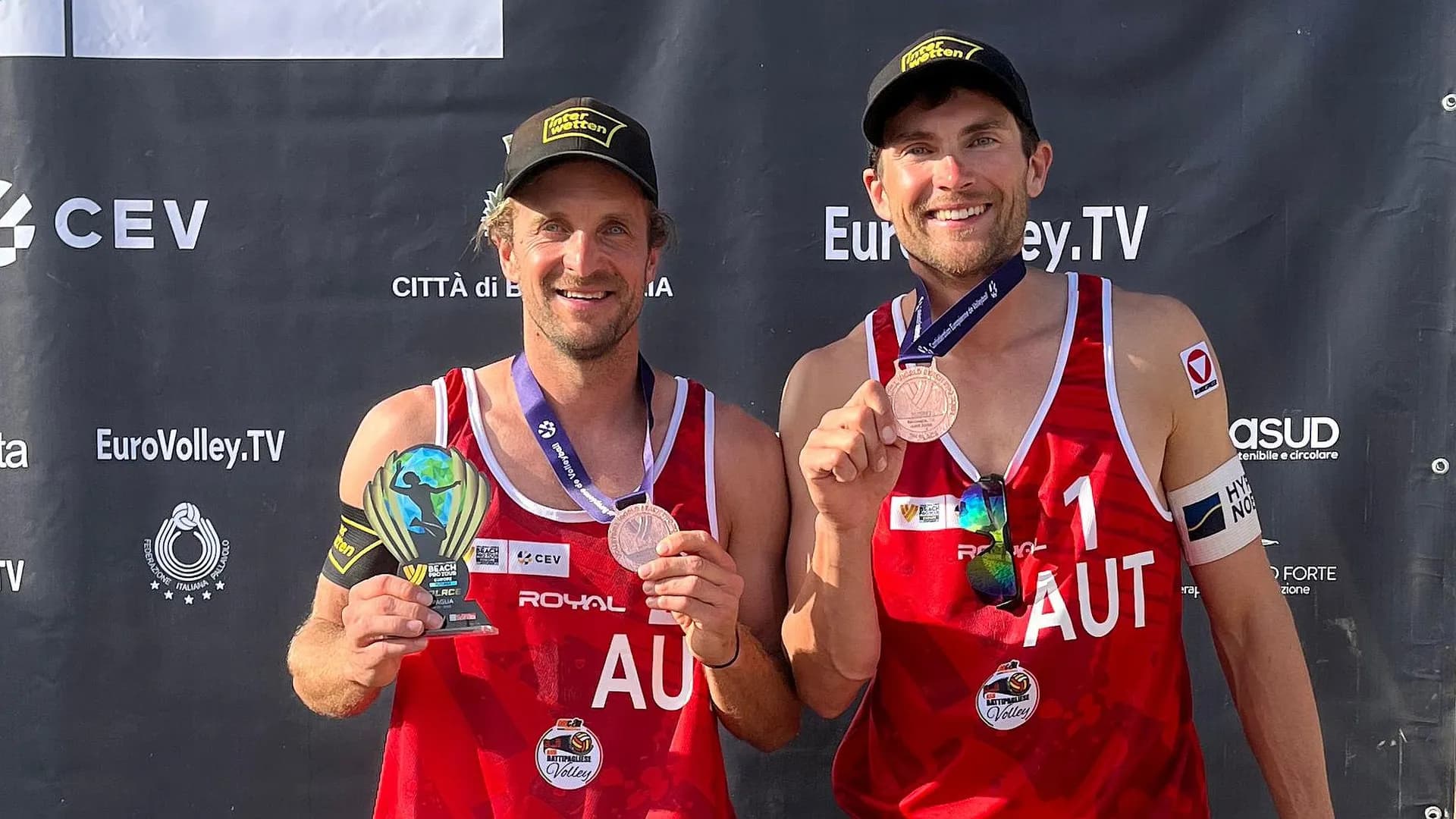 Huber/Seidl gewinnen Bronze bei Battipaglia-Future