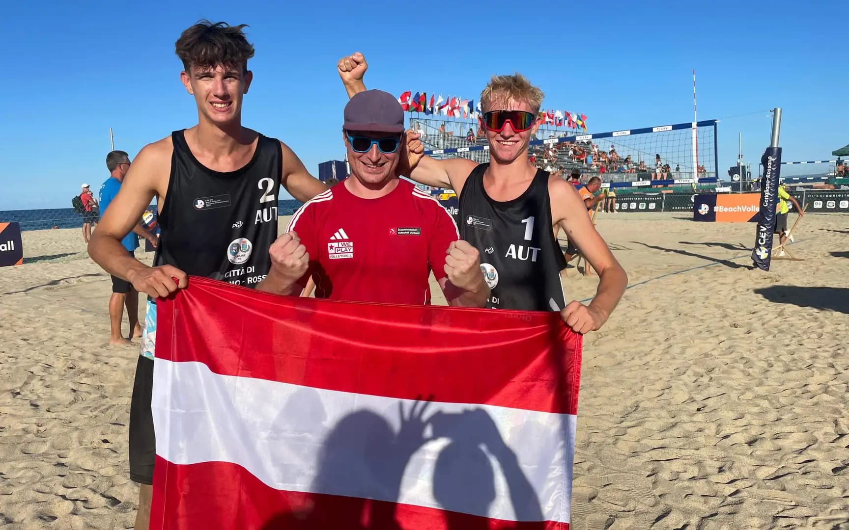 U18-Beach-EM: Niederlagen für ÖVV-Teams in Achtelfinale und Zwischenrunde