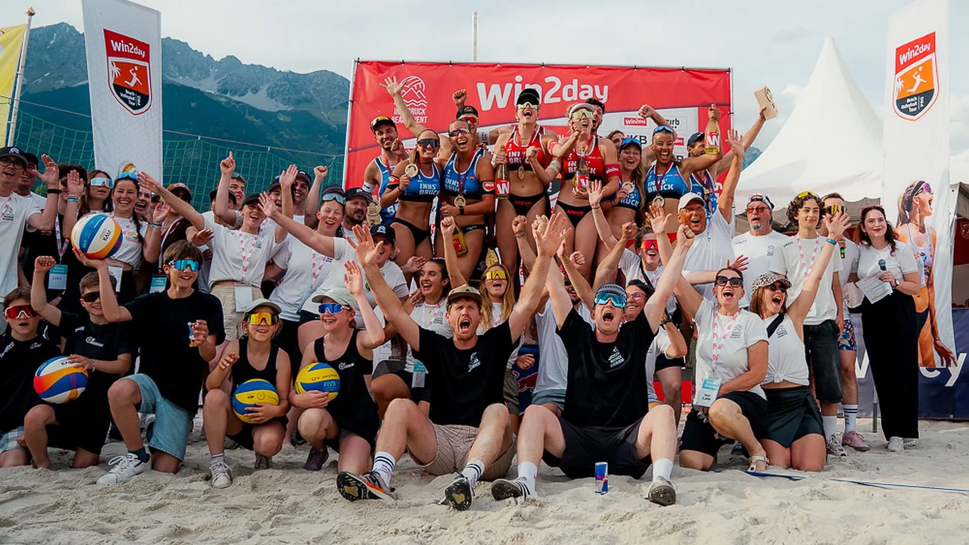 win2day Beach Tour: Berger/Hohenauer und Grössig/Trummer triumphieren in Innsbruck