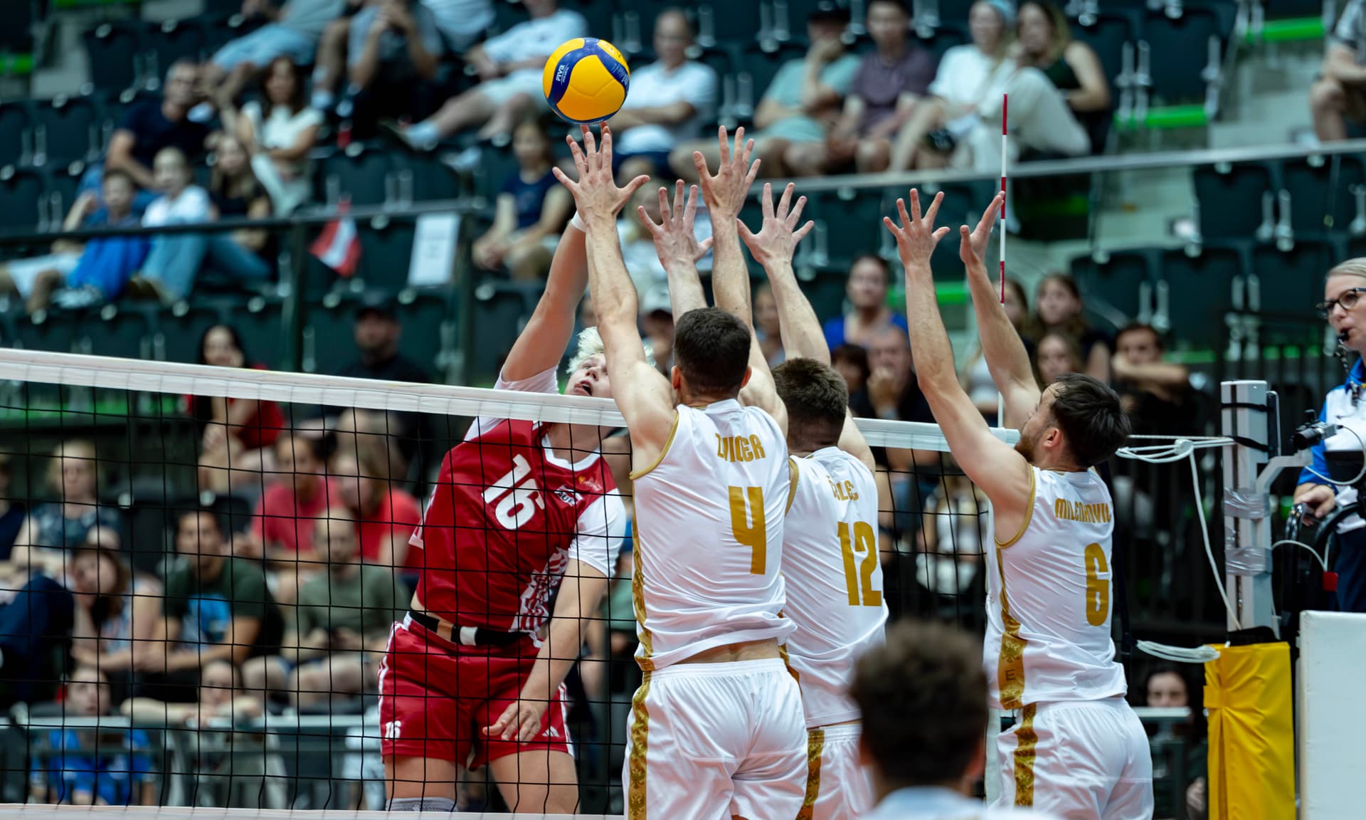 CEV European League: Überraschende Niederlage gegen Montenegro im Multiversum Schwechat