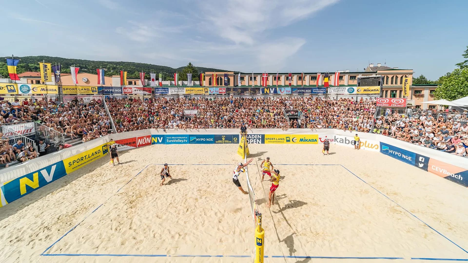 Tickets für Beachvolleyball Baden 2025 ab sofort erhältlich