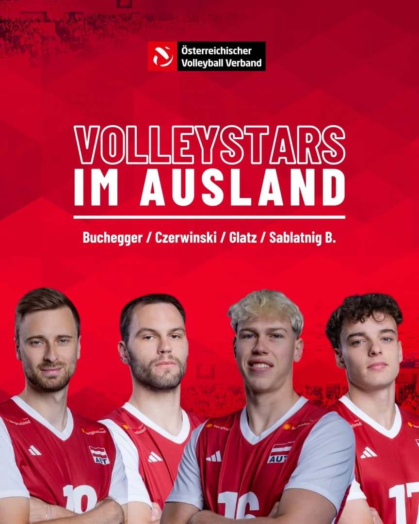 Volleystars im Ausland: ÖVV-Herren legen los