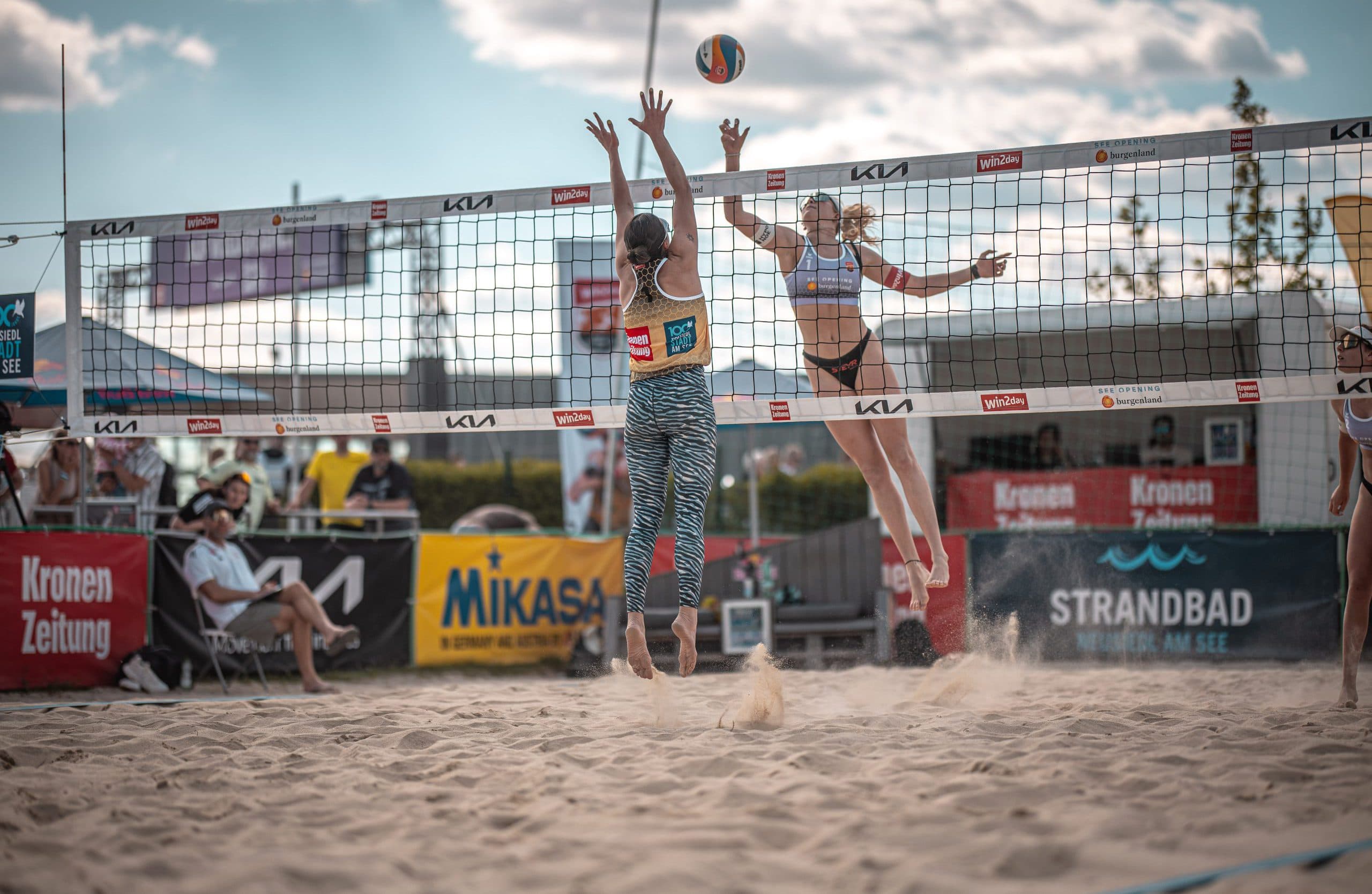 LIVESTREAM – win2day Beach Tour: Tag der Sensationen bei MASTERS in Neusiedl am See