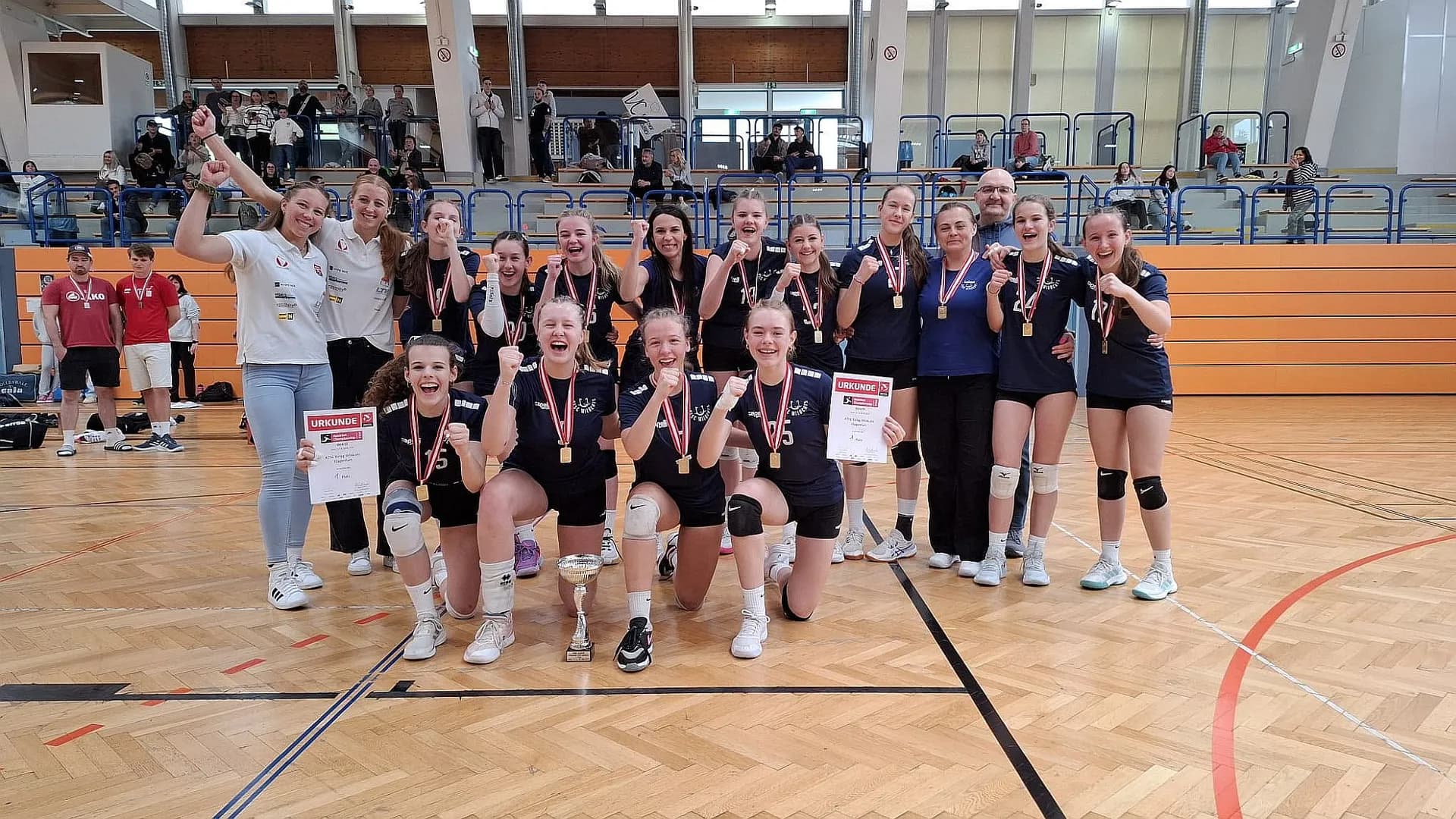 U16 Austrian Championships: Gold an Wildcats Klagenfurt und hotVolleys Wien