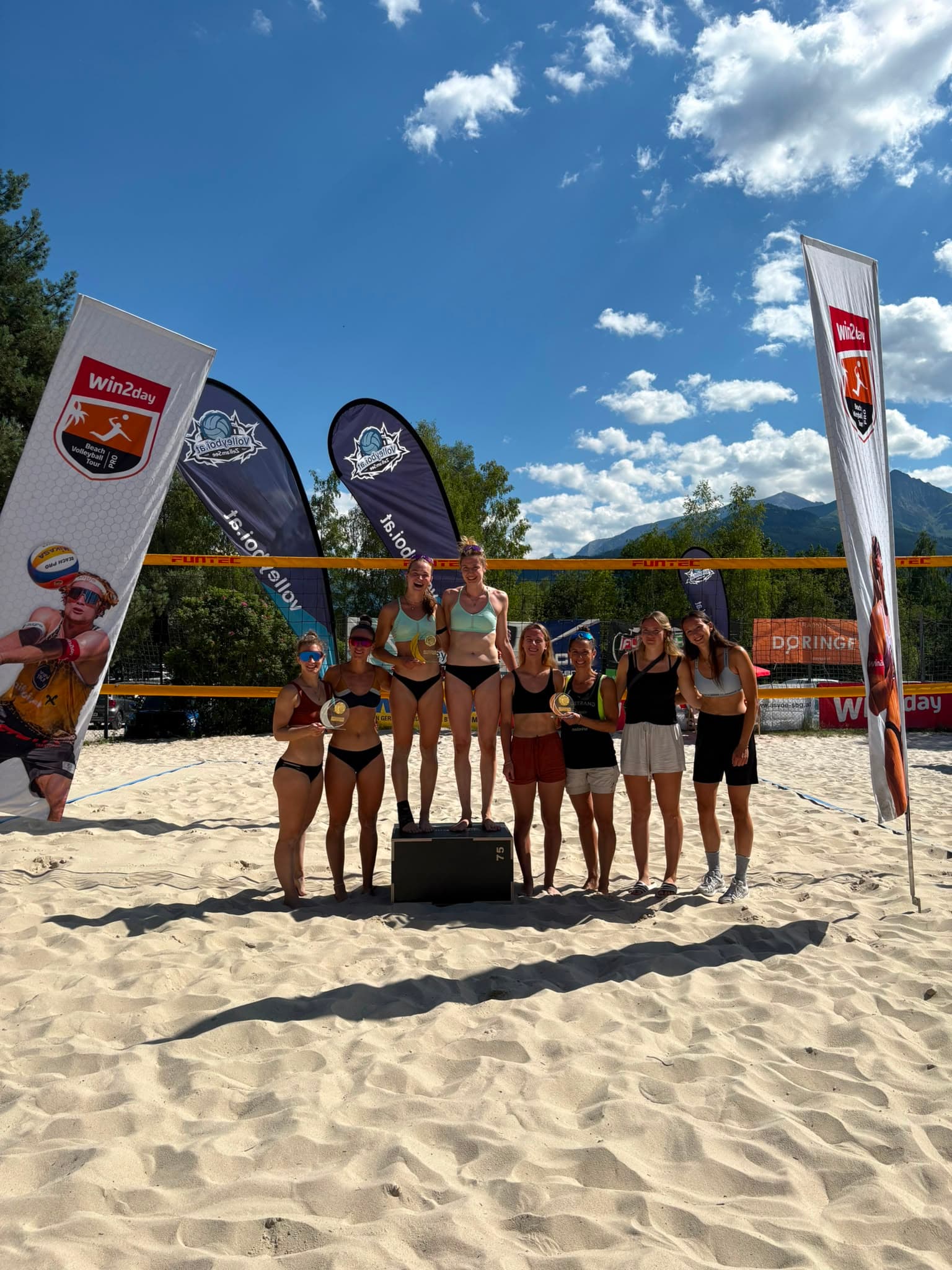 win2day Beach Volleyball Tour PRO: Holzer/Neiss siegen in Zell am See, Kitzmüller/Holzner in Rohrbach