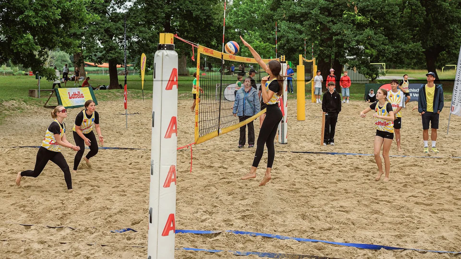 Schulbeach Cup presented by Lattella: Bundesfinale bis Mittwoch im Aubad Tulln