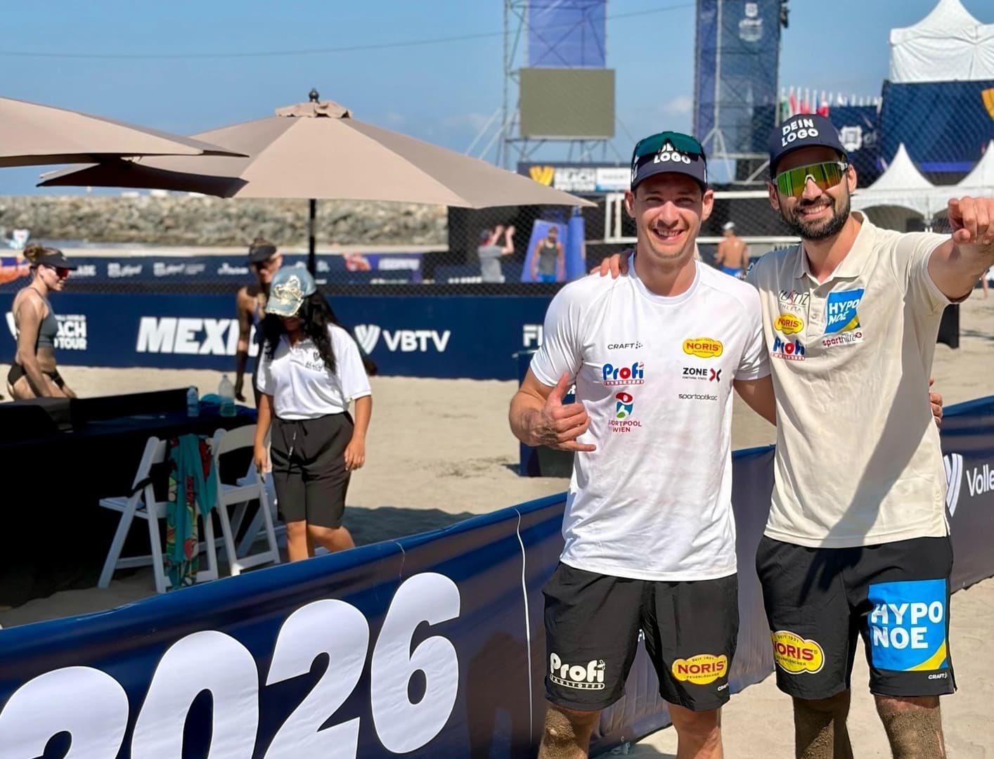 Nayarit-Challenger:  Dressler/Seiser auf Rang neun, Pascariuc / Horst Fünfte