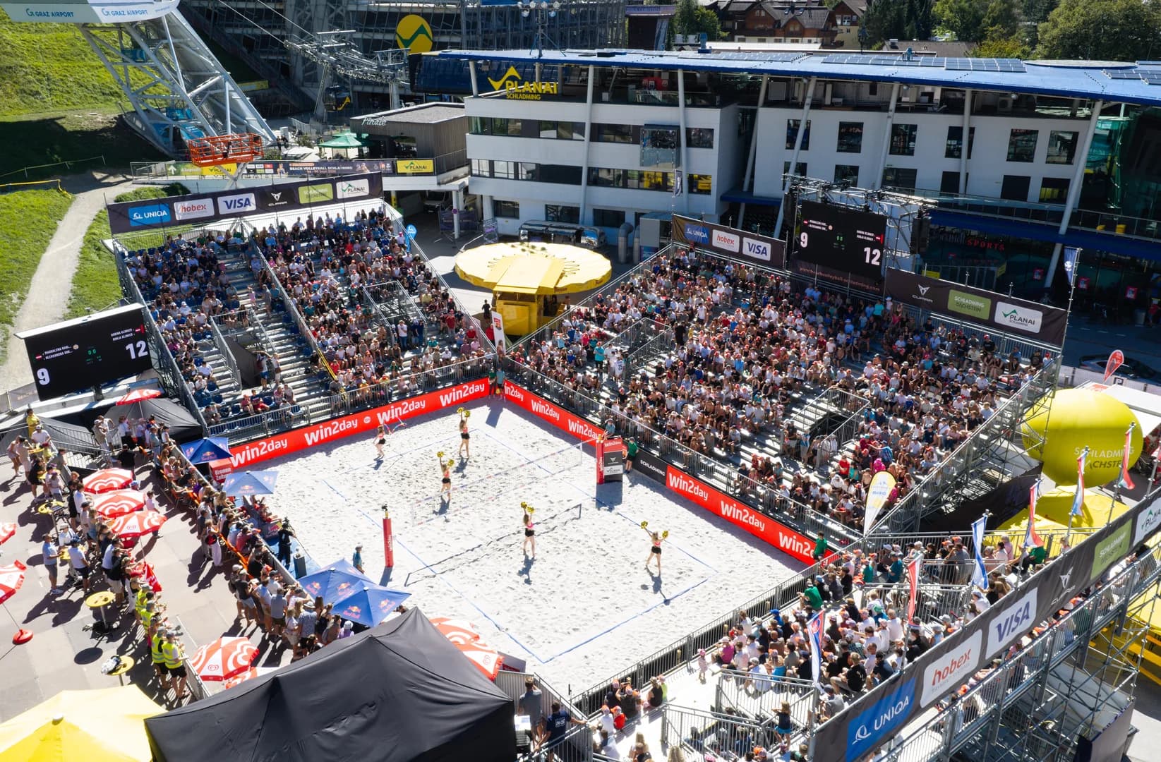 win2day Beach Volleyball Tour PRO 2026 mit Zuschauerrekord