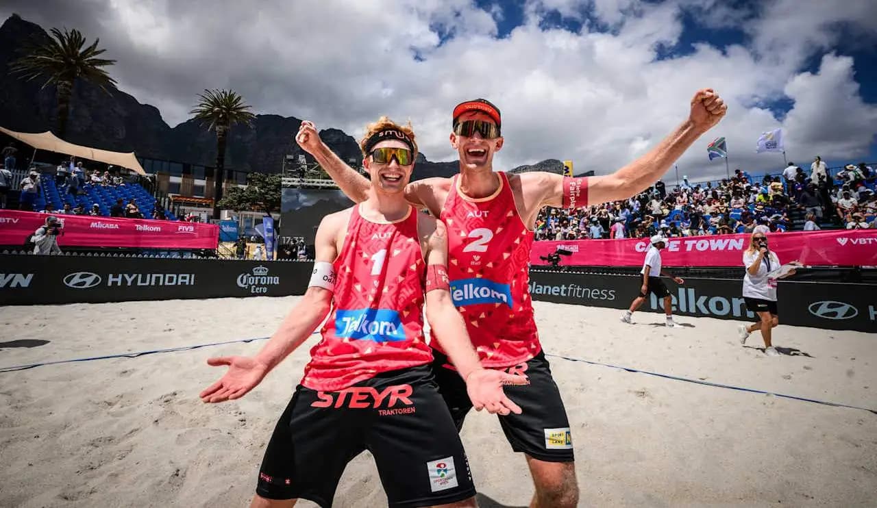 win2day BVT Austria: Sensation in Kapstadt: Silber für Hammarberg/Berger: „Sind megahappy“