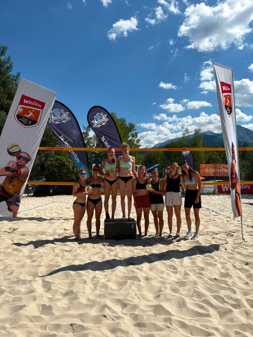 win2day Beach Volleyball Tour PRO: Holzer/Neiss siegen in Zell am See, Kitzmüller/Holzner in Rohrbach