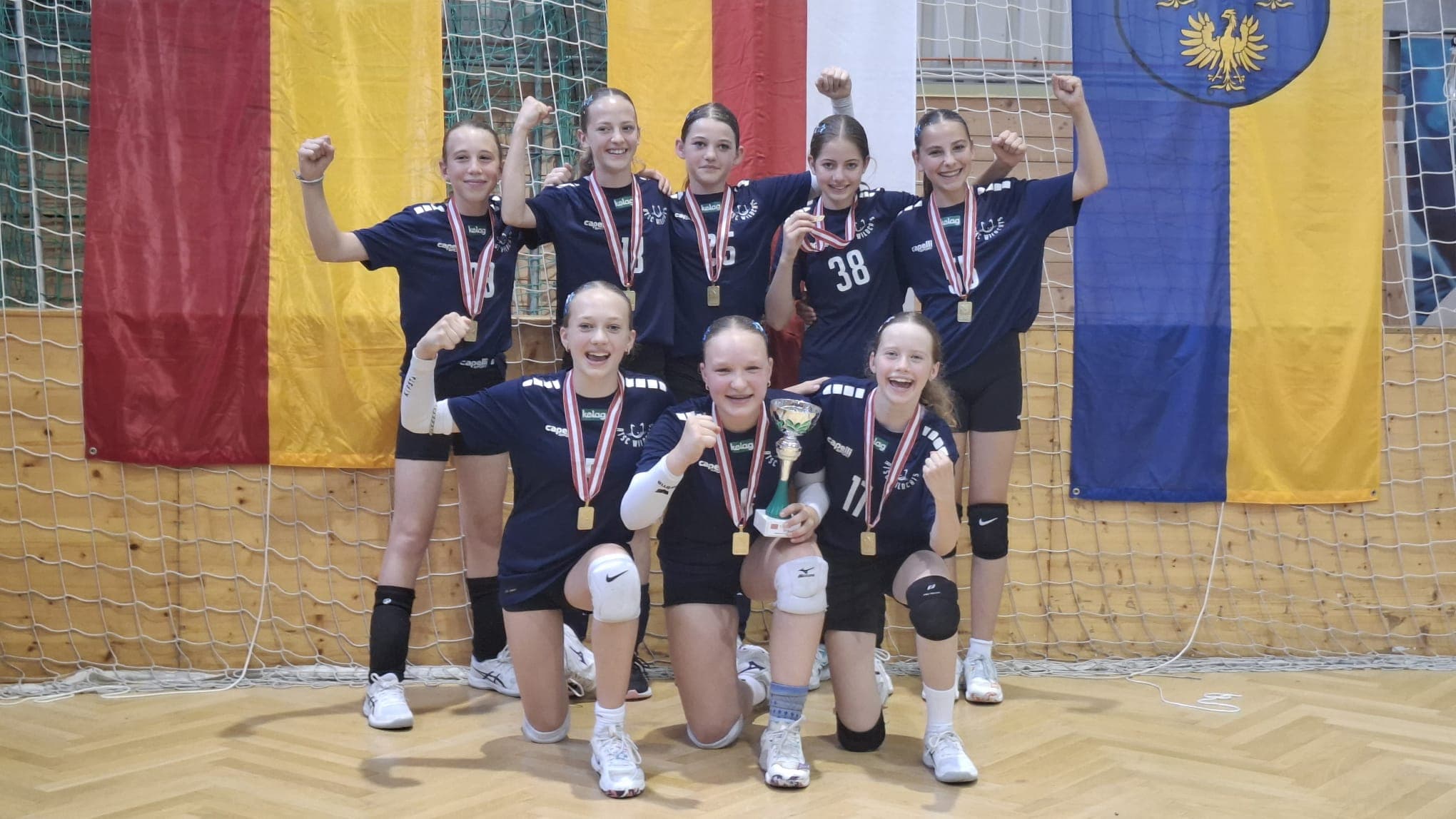 U13-ÖMS: ATSC Kelag Wildcats Klagenfurt und hotVolleys holen Gold