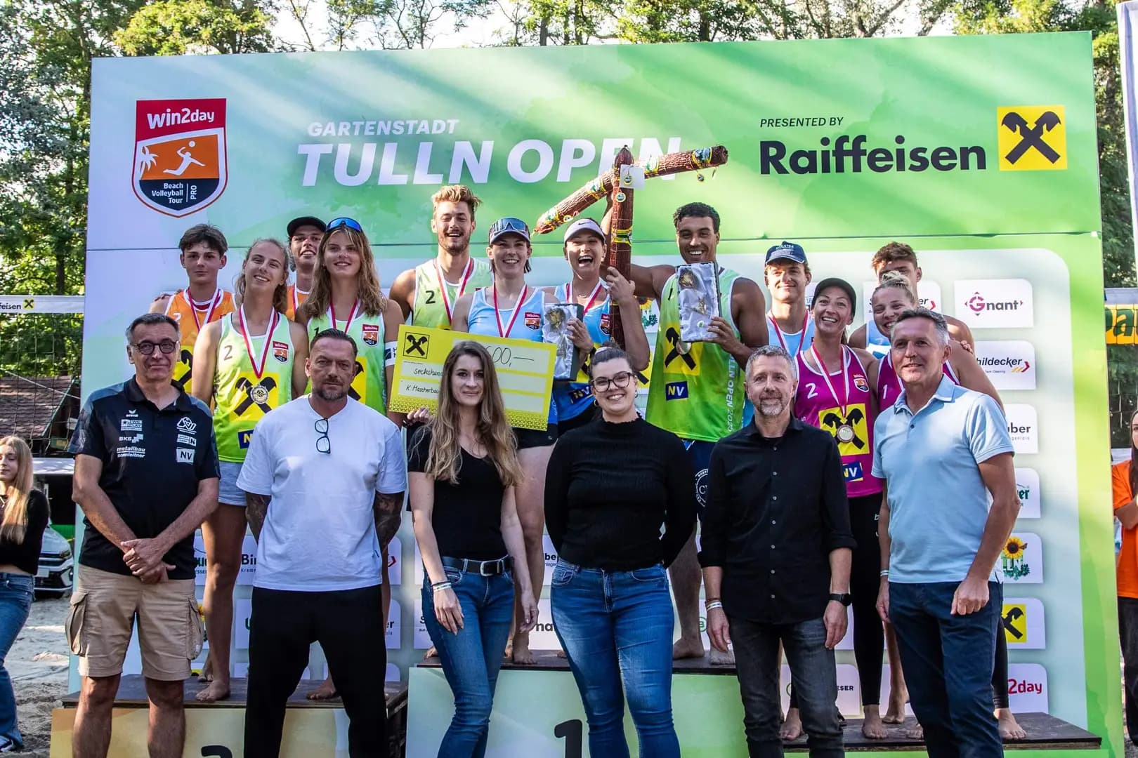 win2day Beach Tour: Favoriten in Tulln und Ulrichsberg ohne Titel