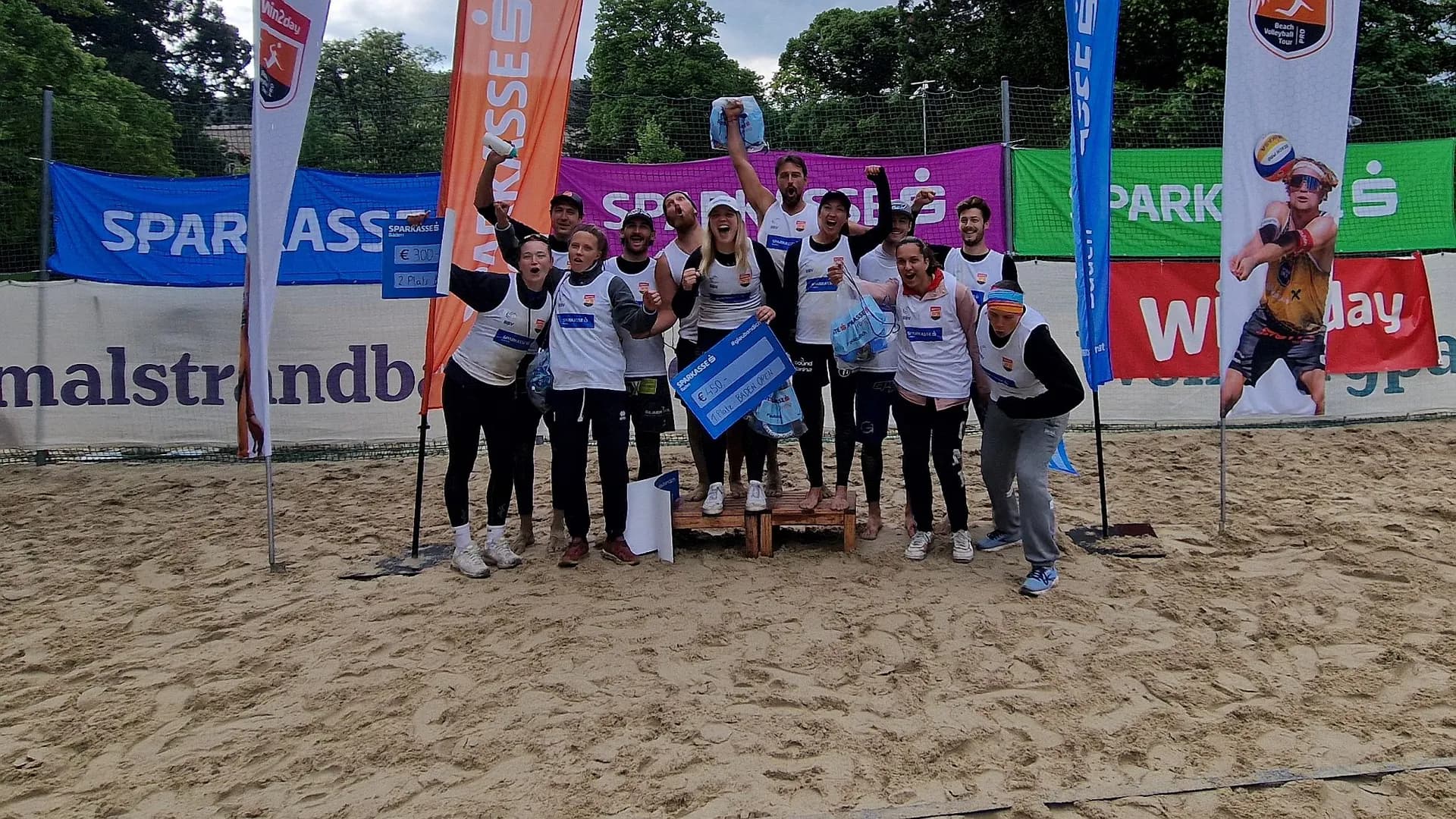 win2day Beach Tour: Handler-Hollaus/Kastenberger und Kunert/Kindl gewinnen BADEN OPEN