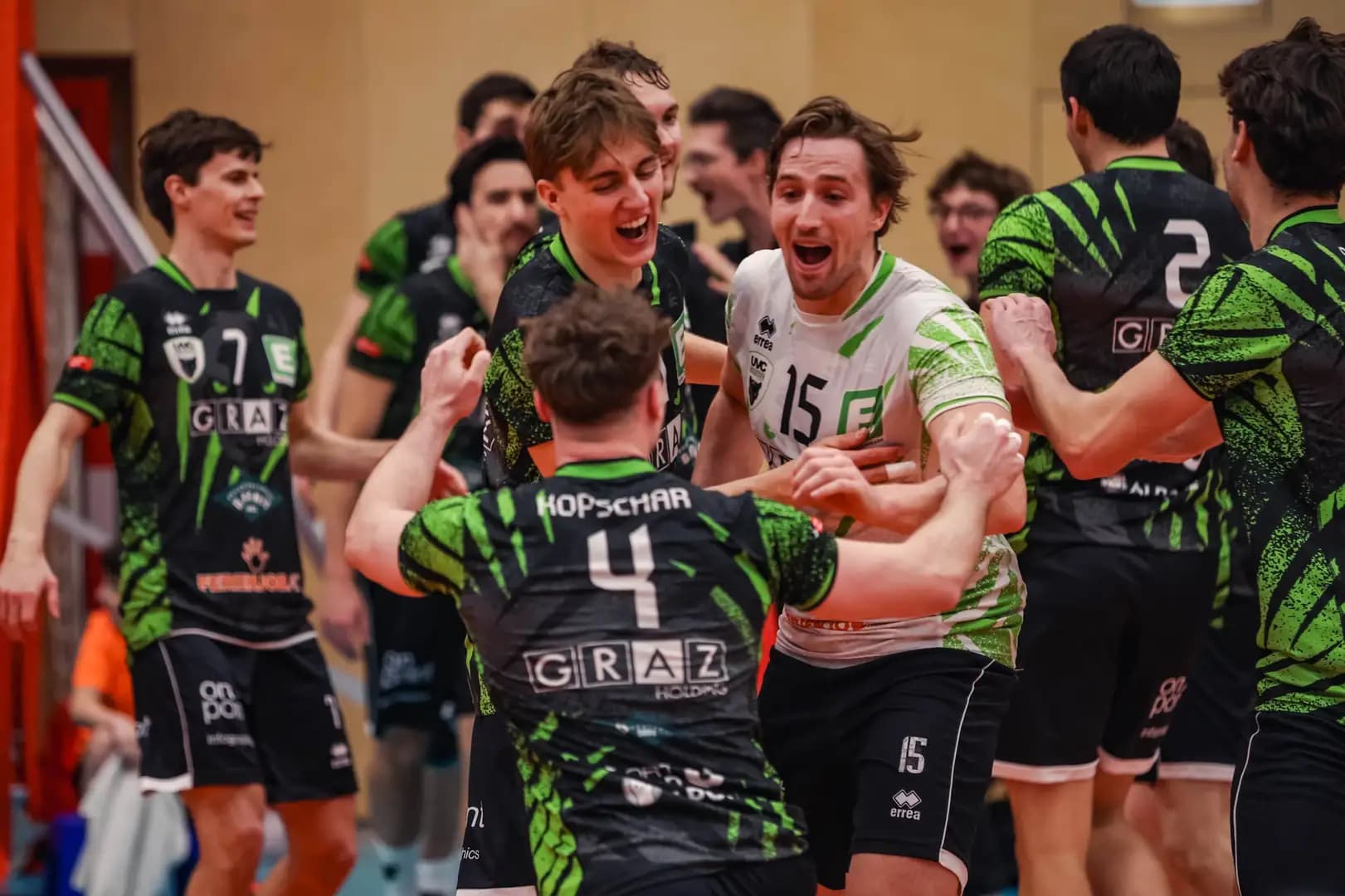Austrian Volley Cup: Steirisches Herrenfinale, Topteams um Damentitel