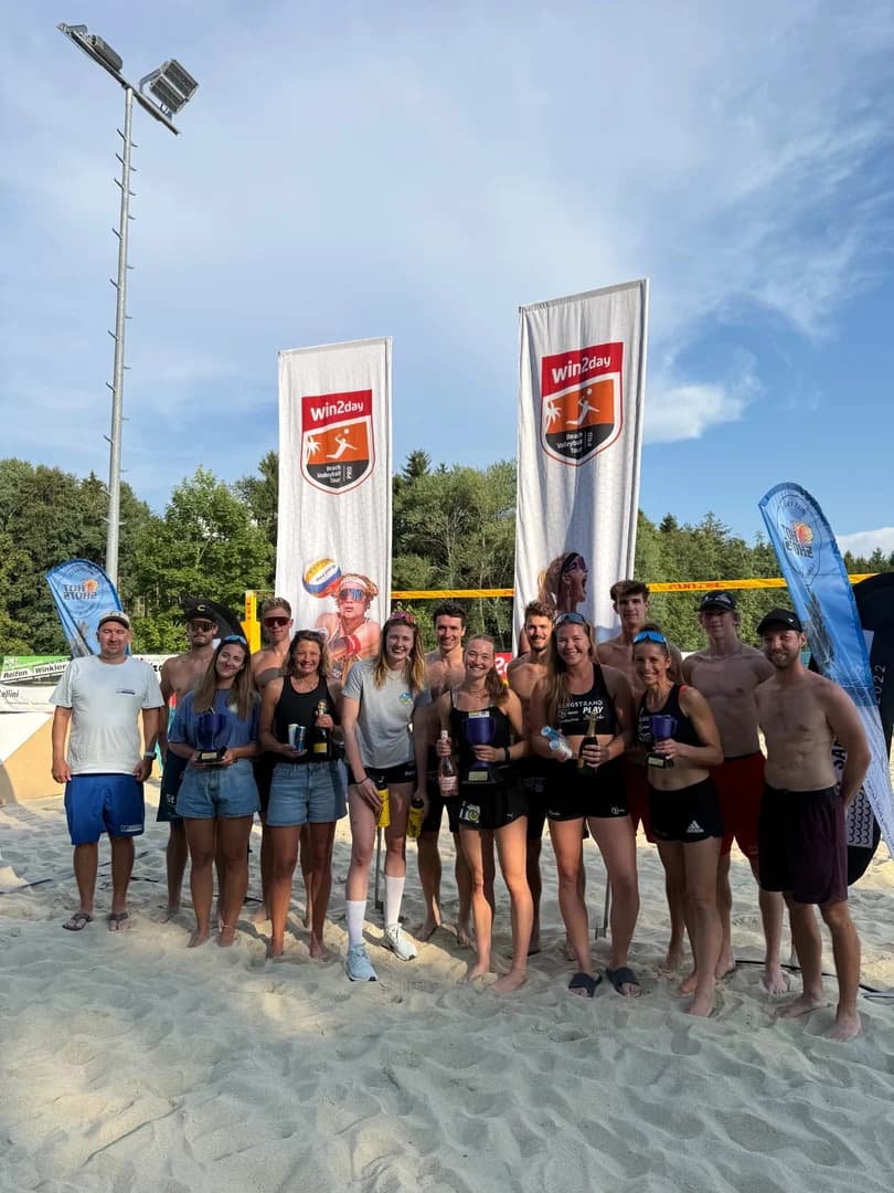 win2day Beach Volleyball Tour PRO: Holzer/Neiss und Köstler/Klaffinger triumphieren in Lamprechtshausen
