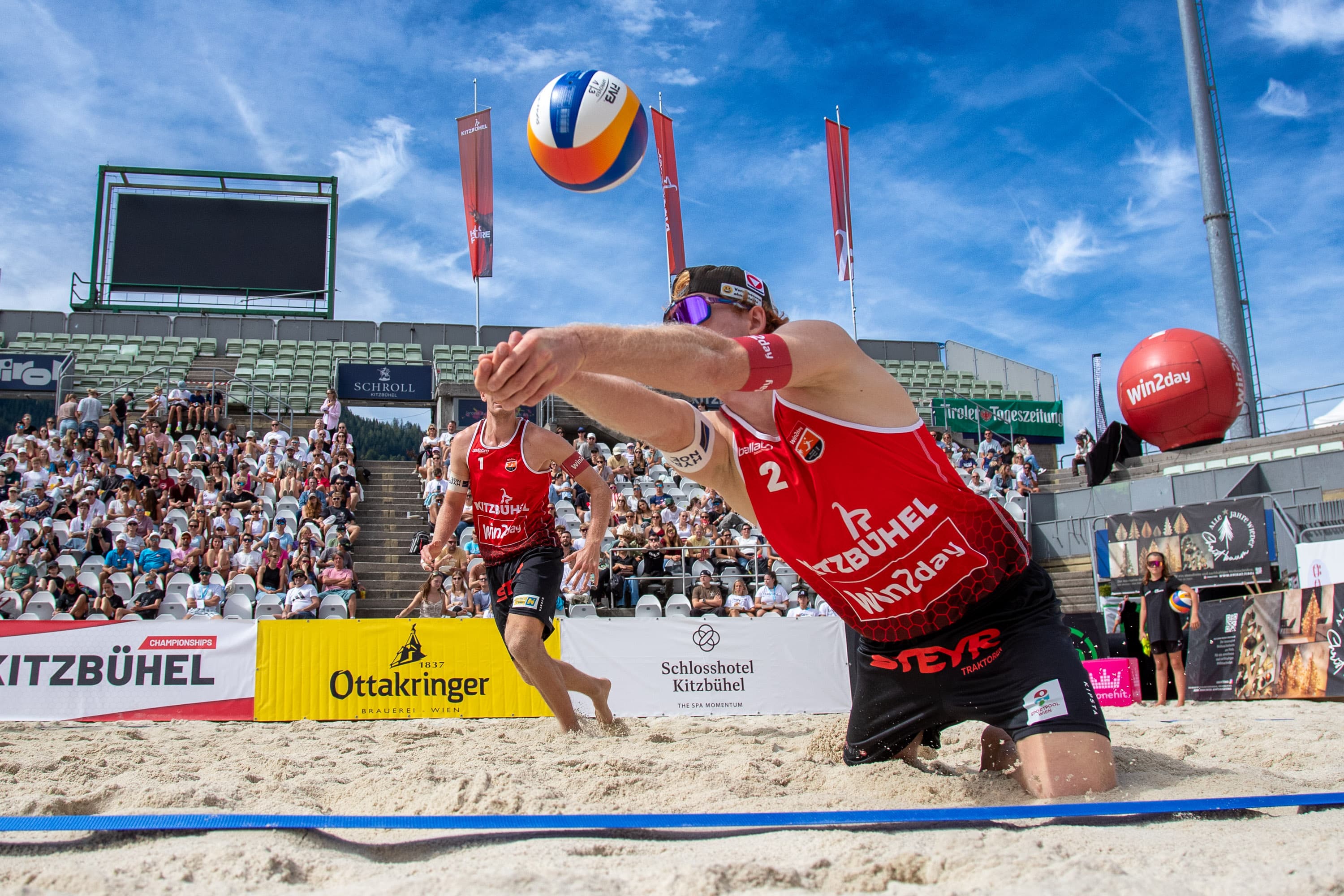 win2day Beach Tour PRO: Kitzbühel sucht rot-weiß-rote Champions LIVE