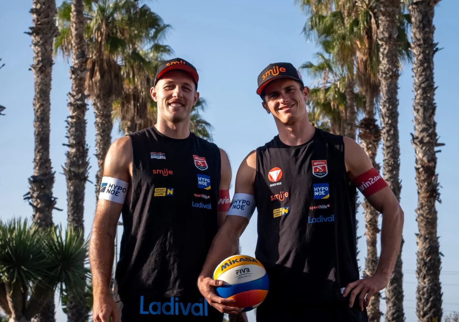 Drei Duos des win2day BVT Austria bei zweiter Elite16-Station in Saquarema