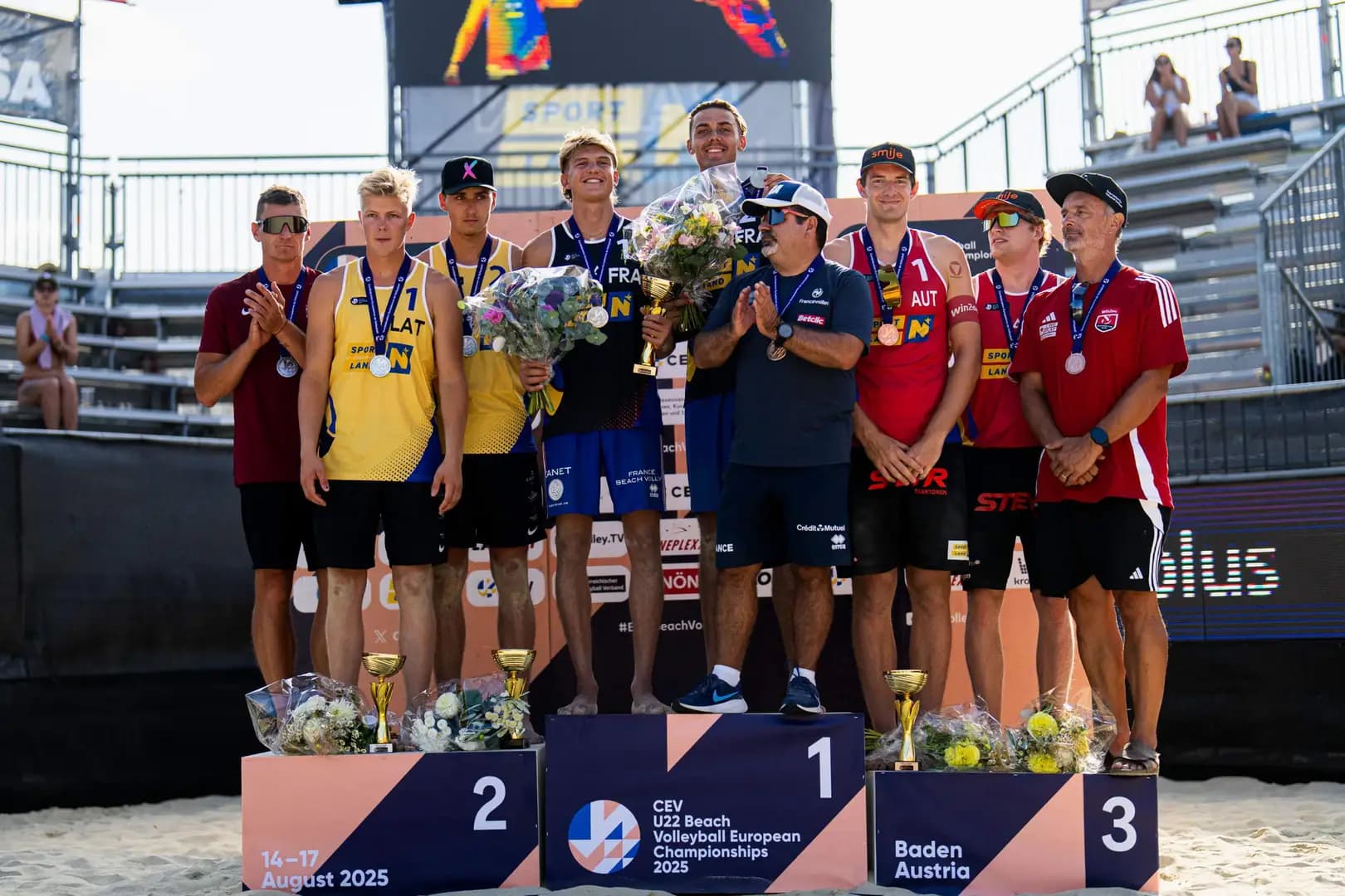 Hammarberg/Berger holen Bronze bei U22-EM in Baden