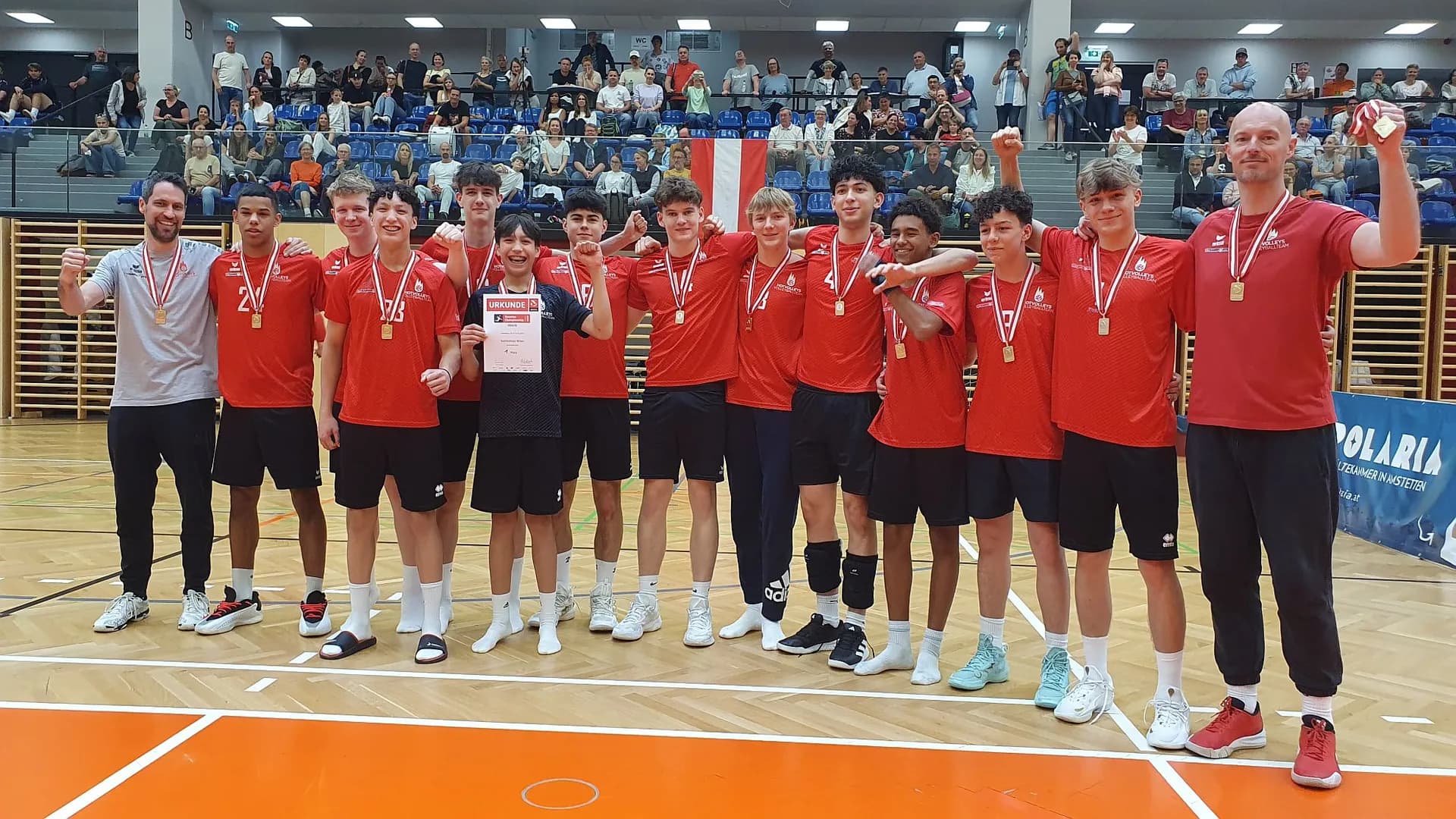 Austrian Championships: U14- und U18-Titel an UNIONvolleys Bisamberg-Hollabrunn bzw. hotVolleys Wien